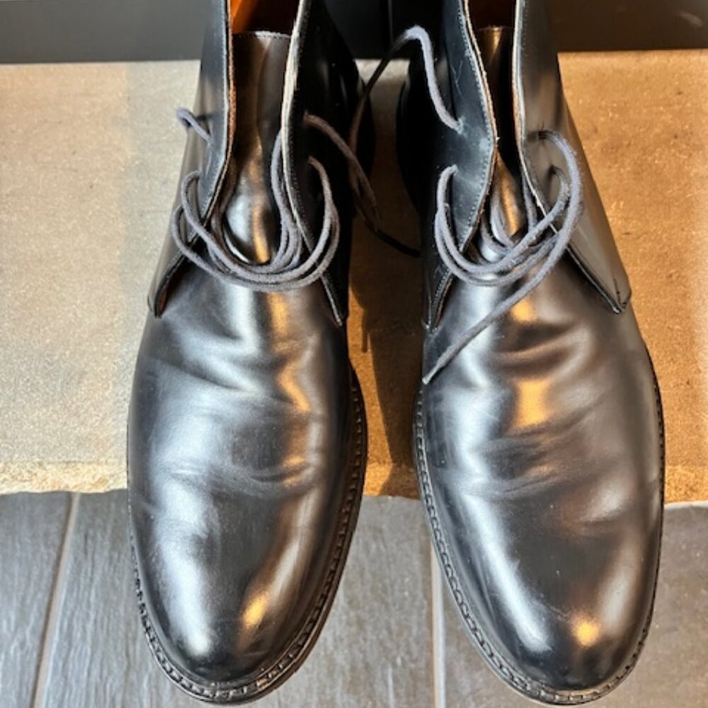 Polo Black Calf Carver chukka boot size 12 D